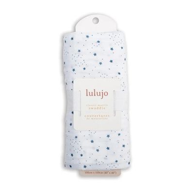 Swaddle Blanket Muslin Cotton Stars