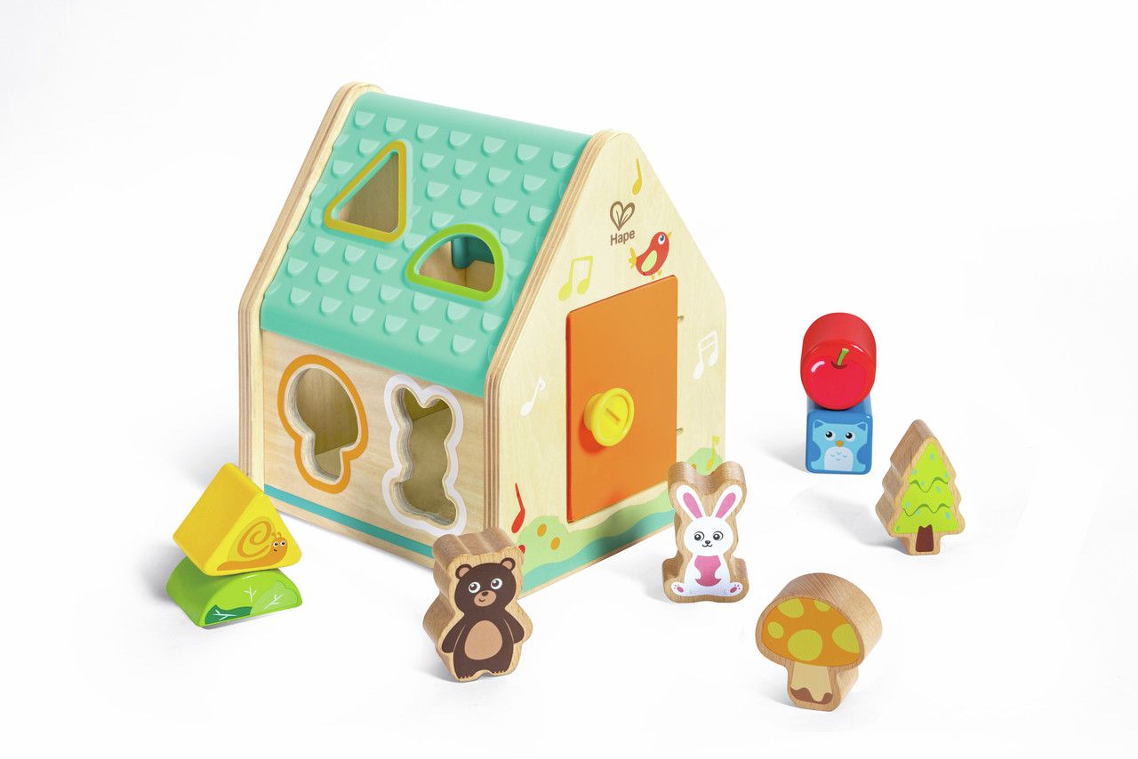Hape Toddler Critter House Shape Sorter