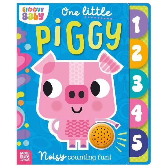 Groovy Baby One Little Piggy Board Book