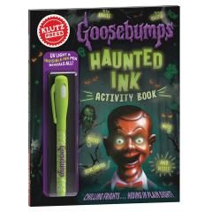 Klutz Book Goosebumps Haunted Ink Activity Book