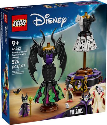 LEGO® Disney Maleficent's and Cruella de Vil's Dresses