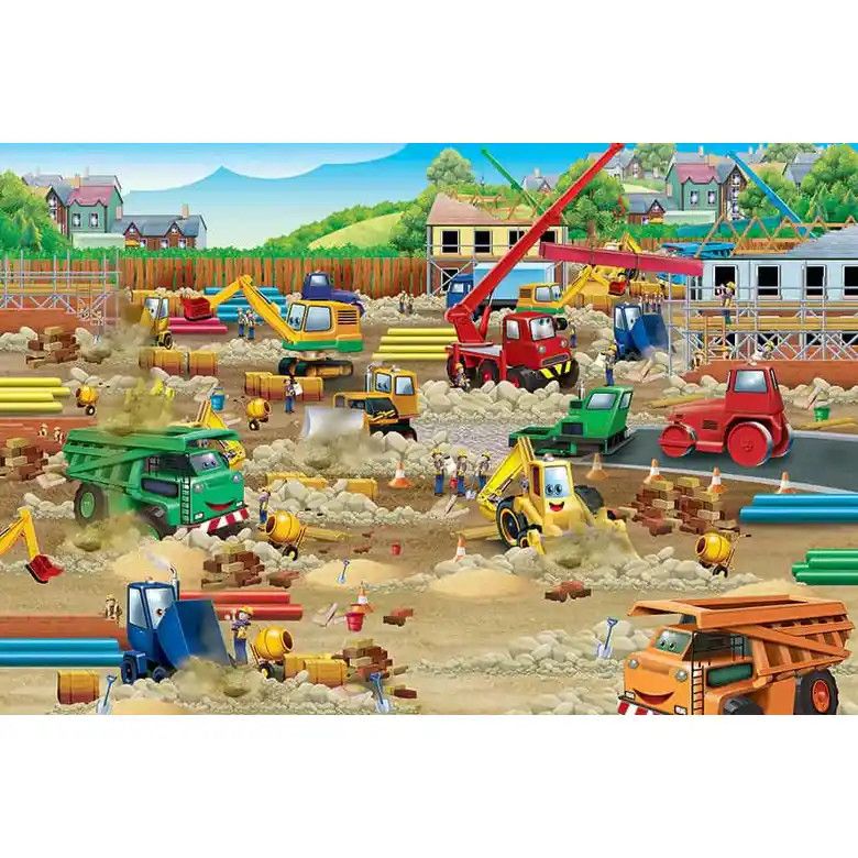 Cobble Hill Puzzle 35 pc Construction Zone