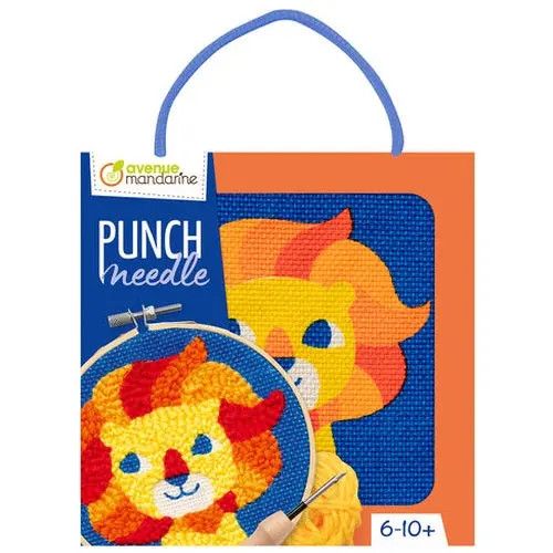 Punch Needle Lion