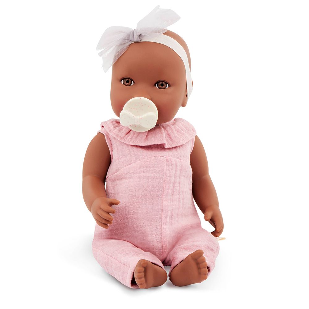 LullaBaby - 14" Baby Doll - Pink Jumper
