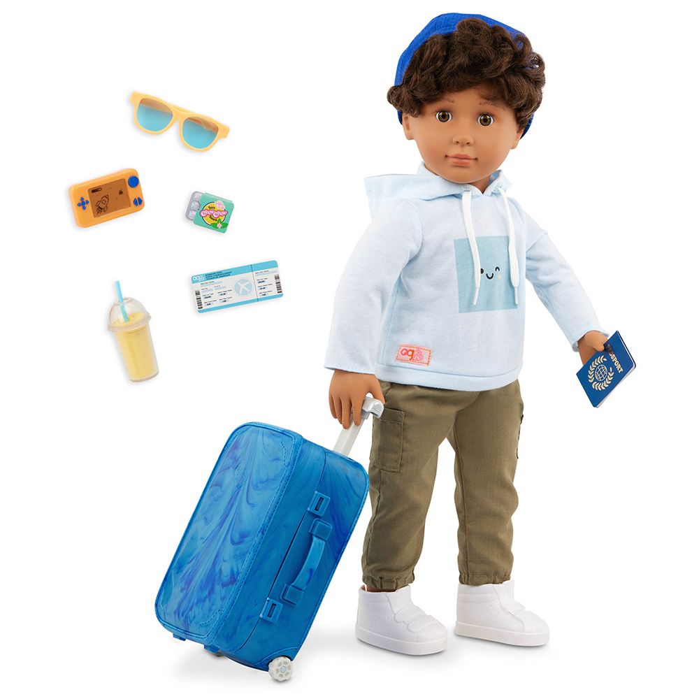 Our Generation Doll Deluxe - Milo the Traveler 18"