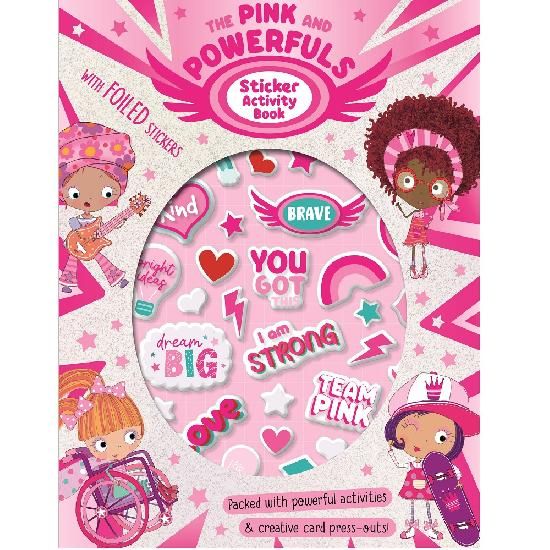 Pink &amp; Powerful Sticker Activity Book