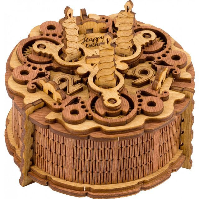 IDVenture Gift Puzzle Box / Birthday Cake