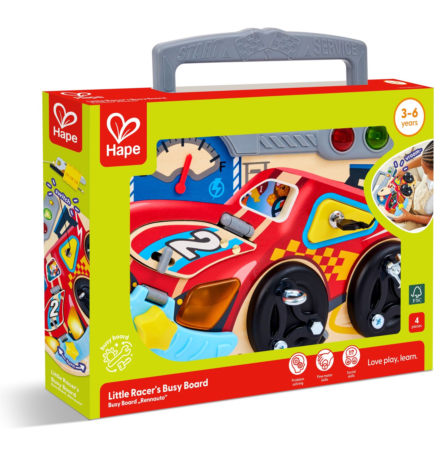 Hape Little Racer's Busy Board