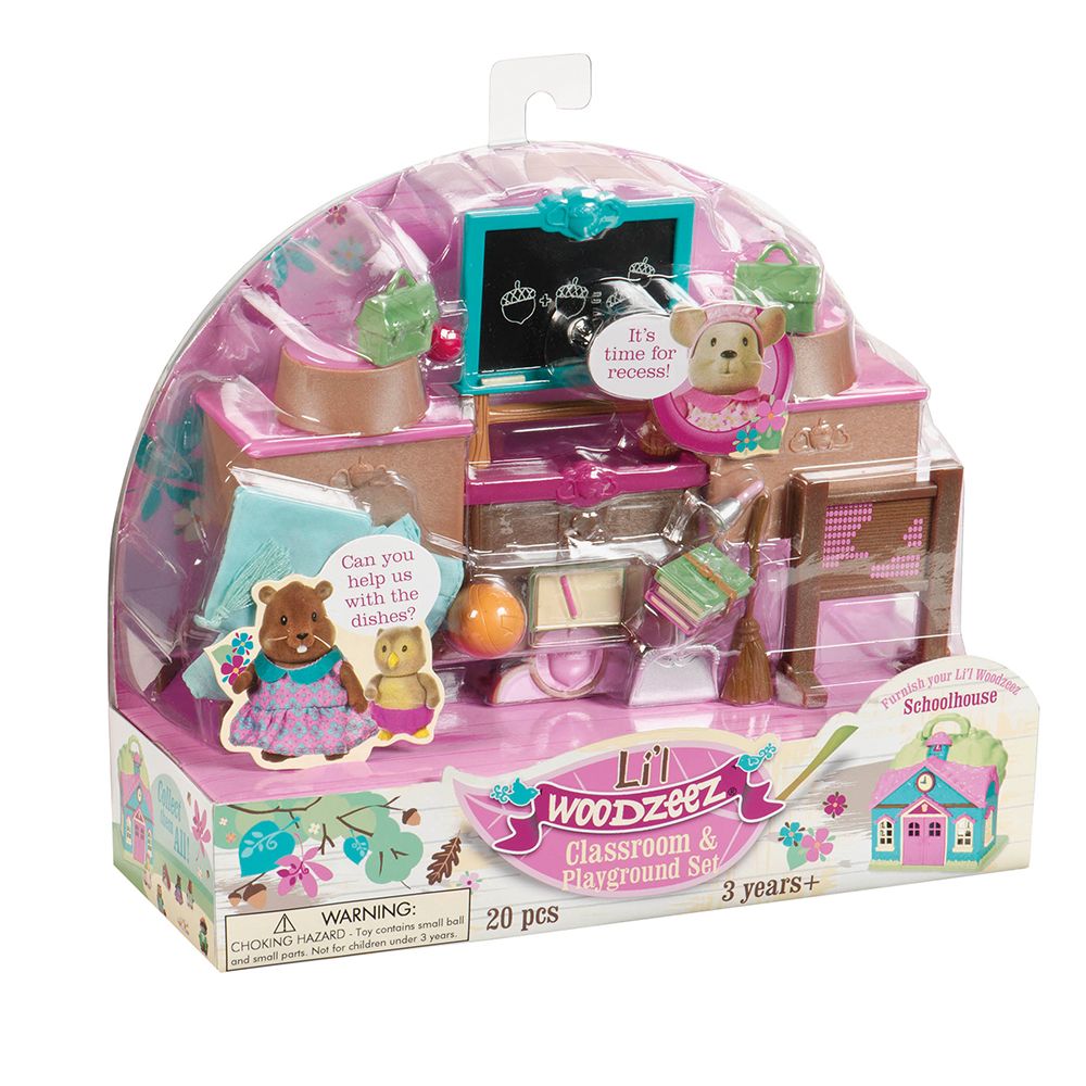 Li'l Woodzeez - Classroom and playground set