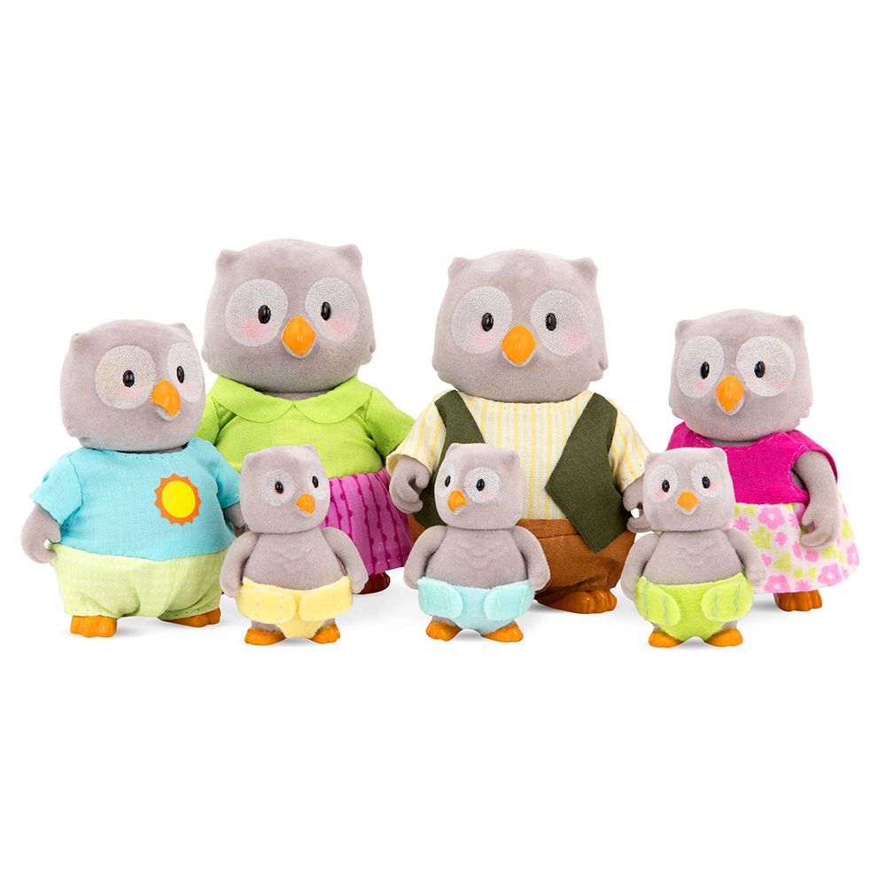 Li'l Woodzeez - McHoot Big Owl Family