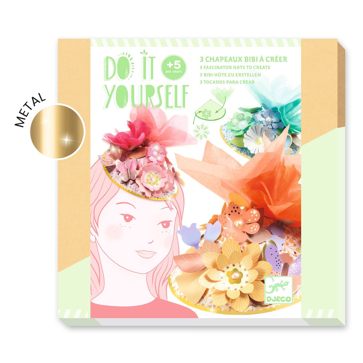 Djeco DIY / Fascinators hats