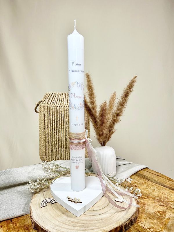 Kommunionskerze "Marie"