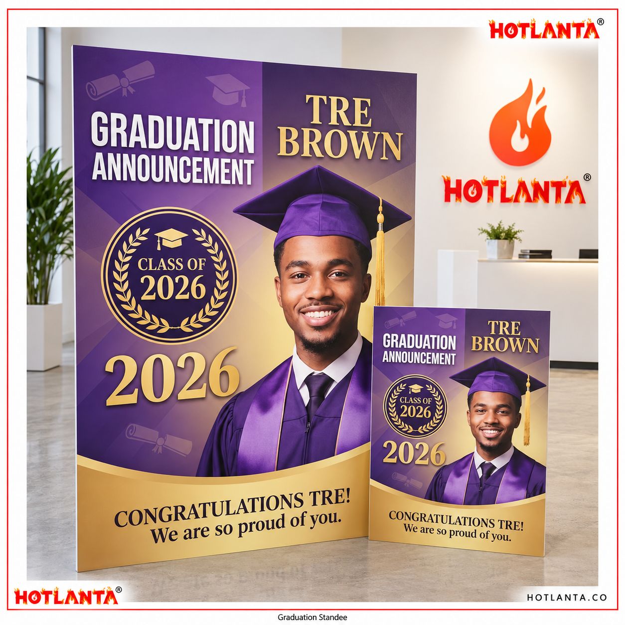 Graduation Standee