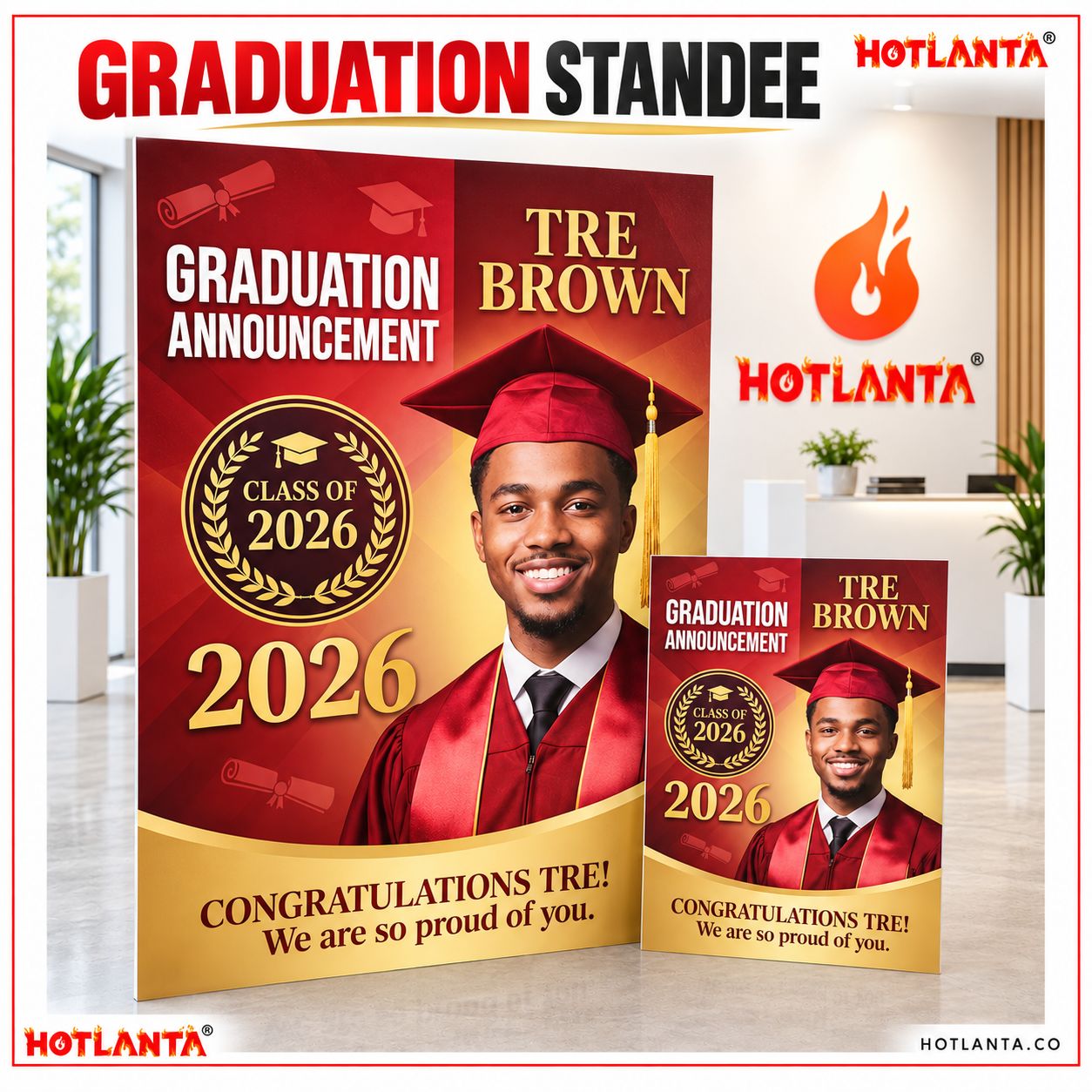Graduation Standee