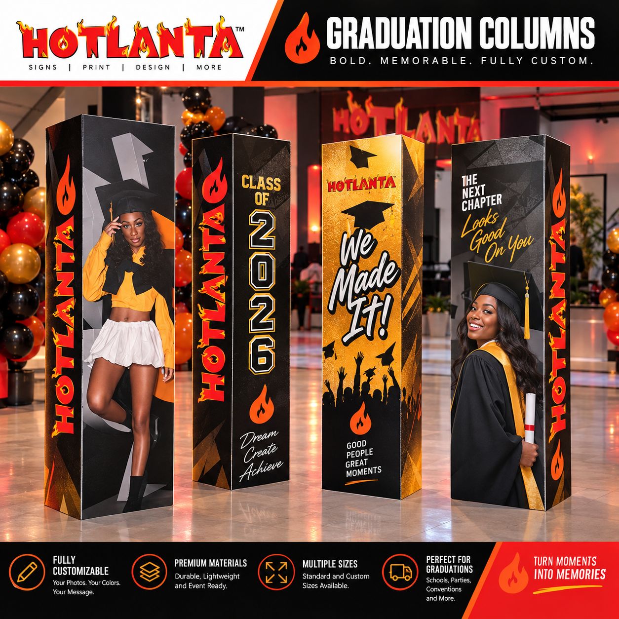 Graduation Columns