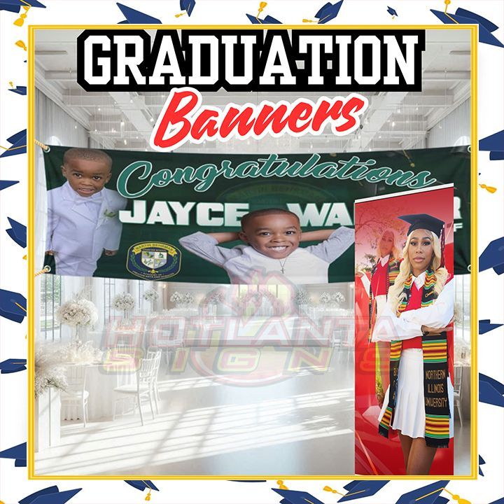 Graduation Backdrops and Banners