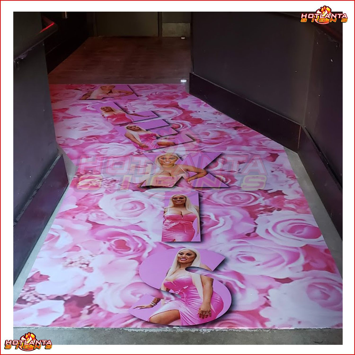 Rectangle Floor Wraps and Stickers