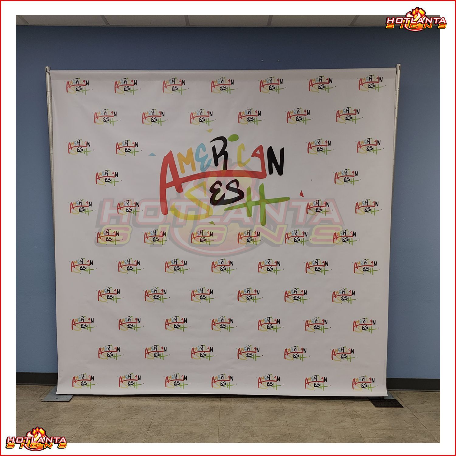 Step and Repeat Banner