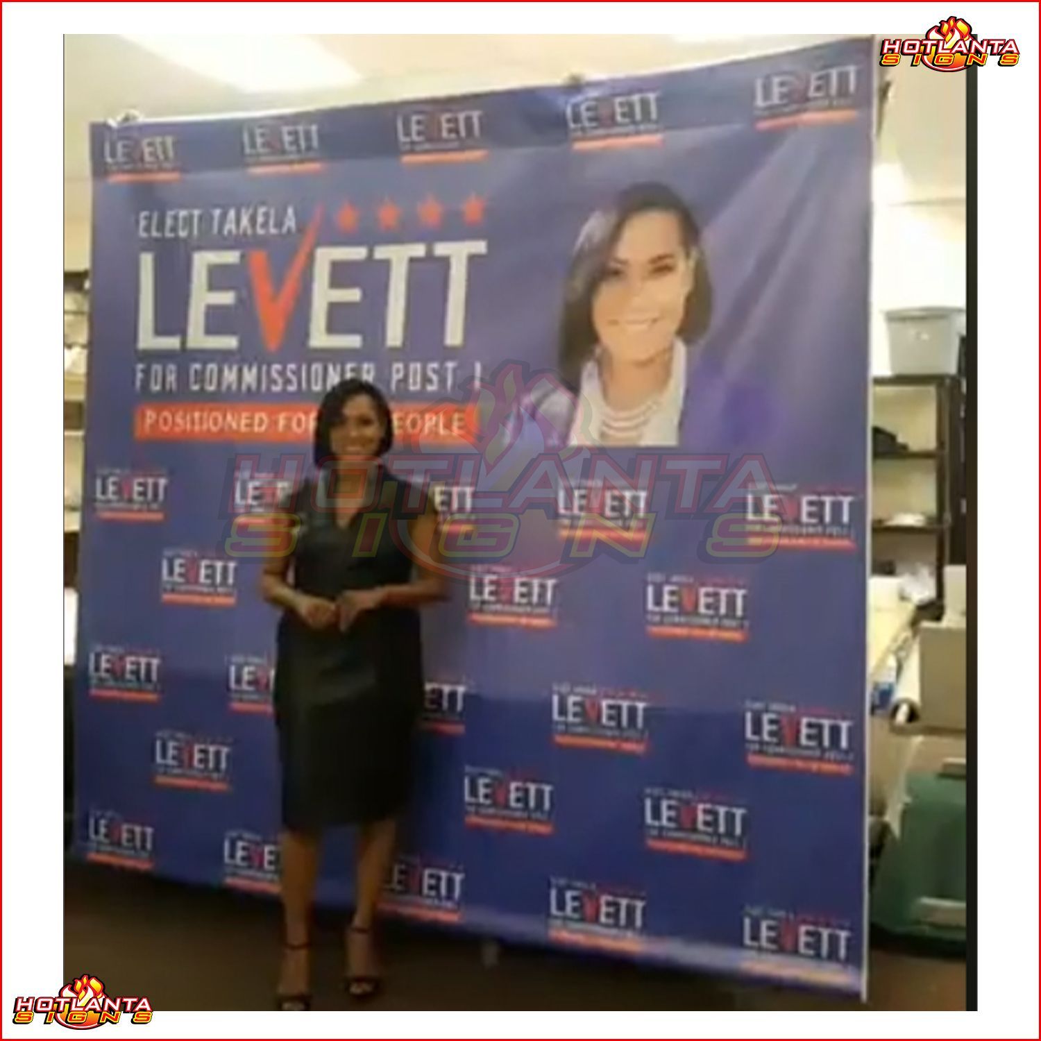 Step and Repeat Banner