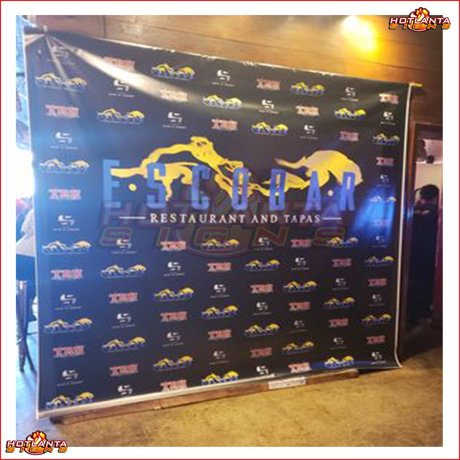 Step and Repeat Banner