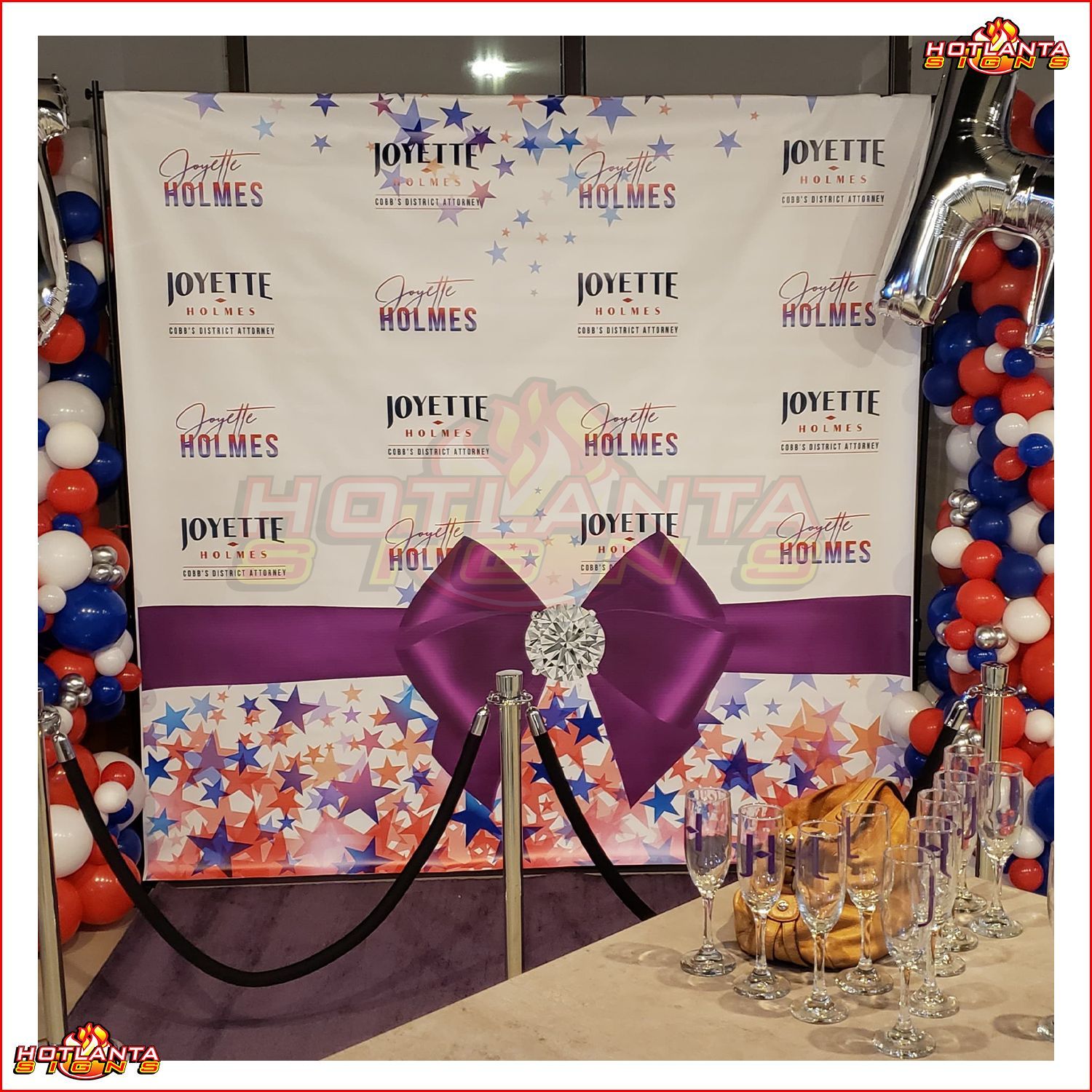 Step and Repeat Banner