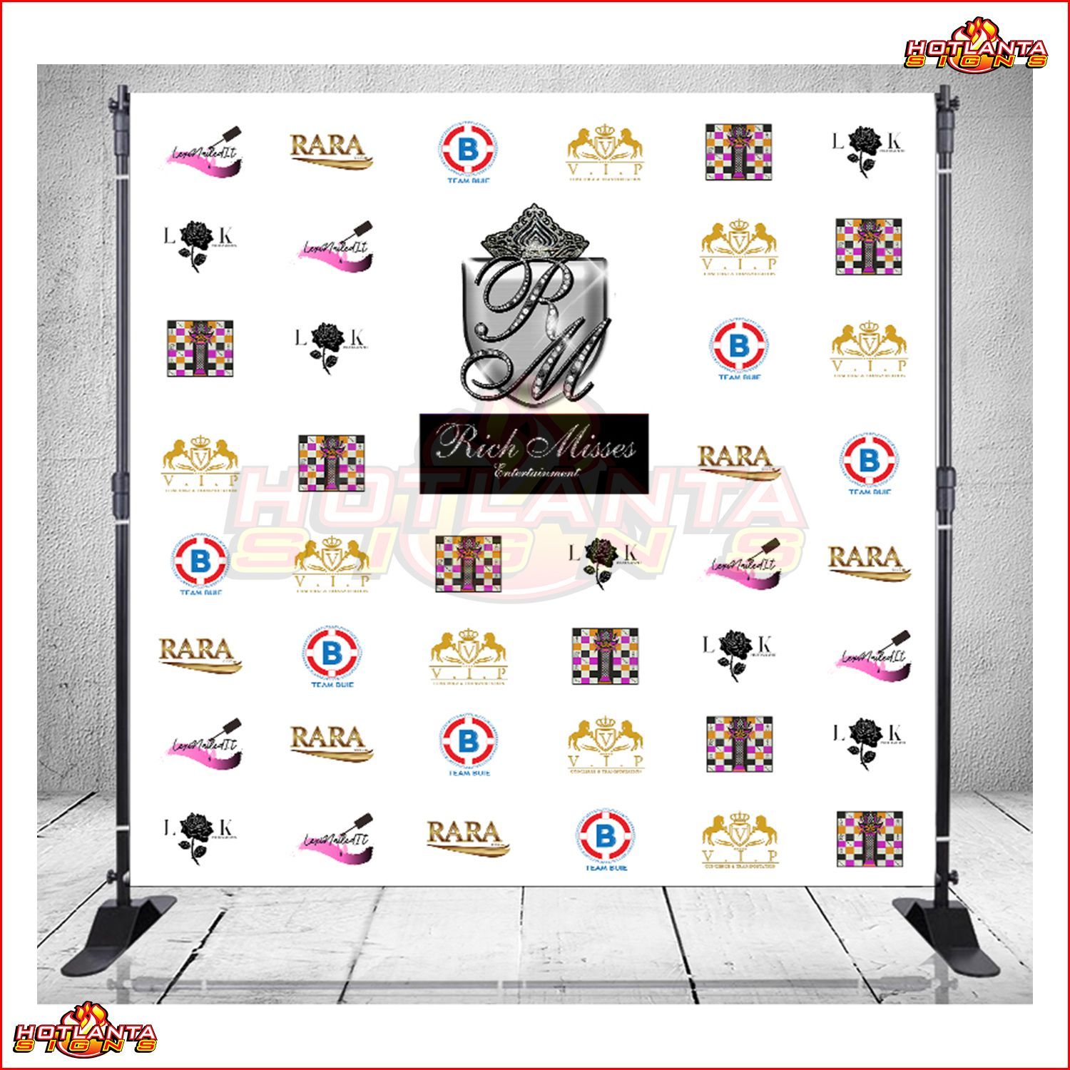 Step and Repeat Banner