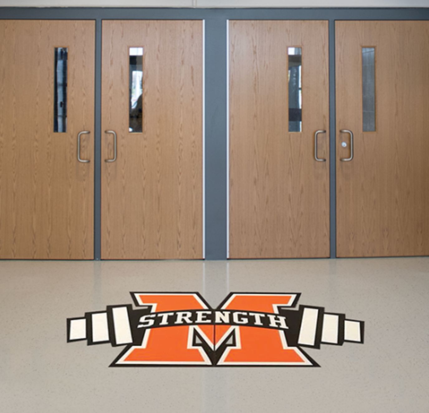 Floor Decal Cutout