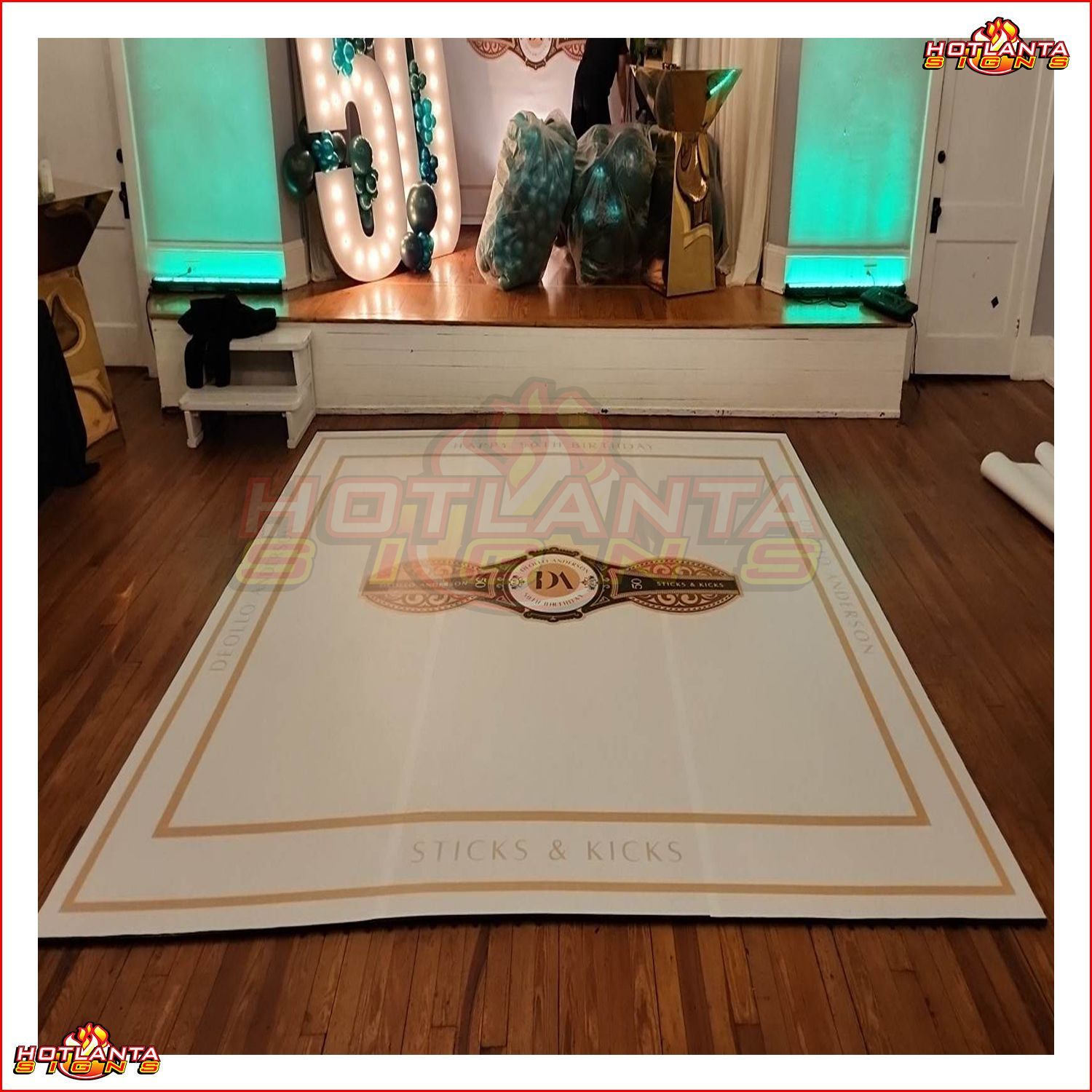 Floor Wraps Reusable!