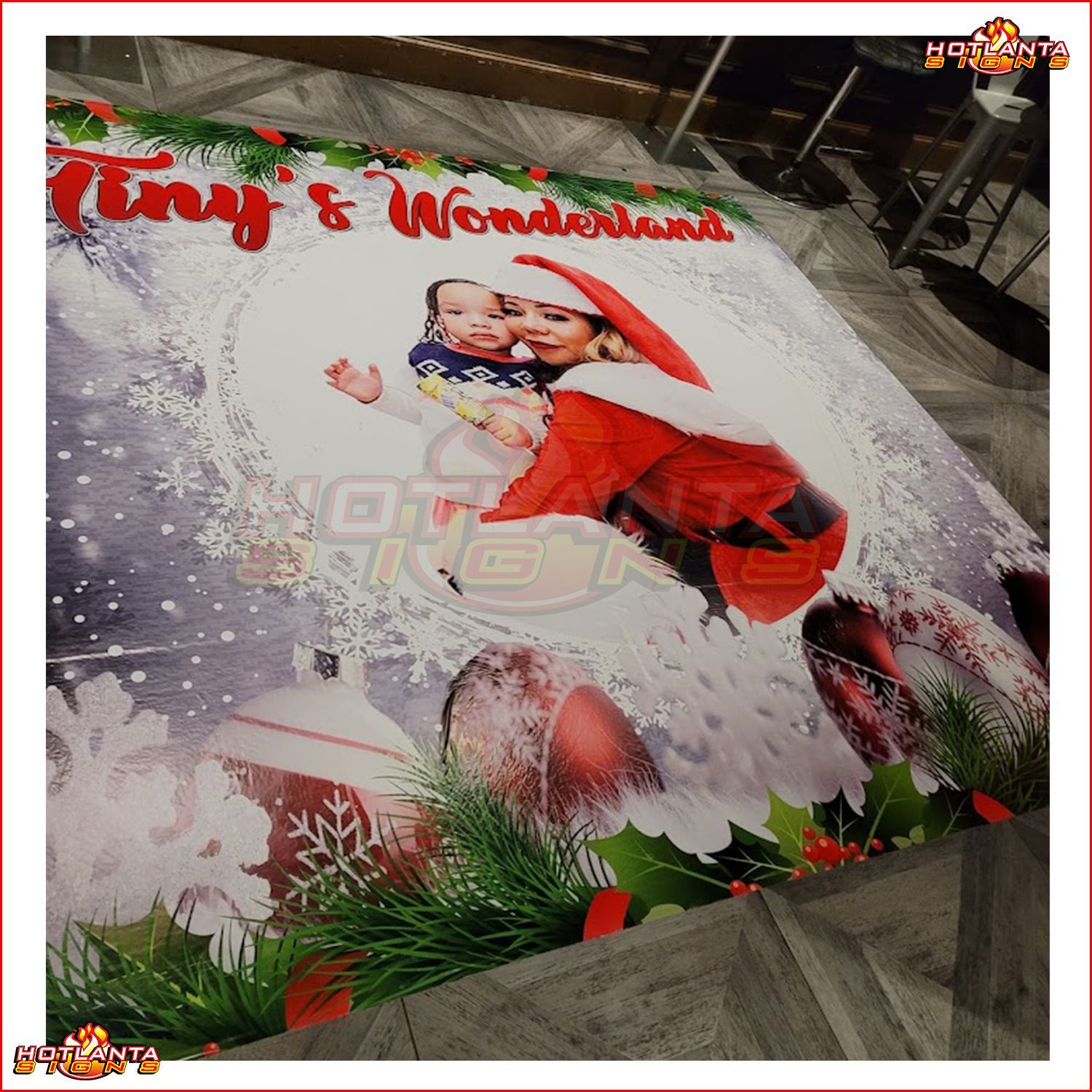 Floor Wraps Reusable!