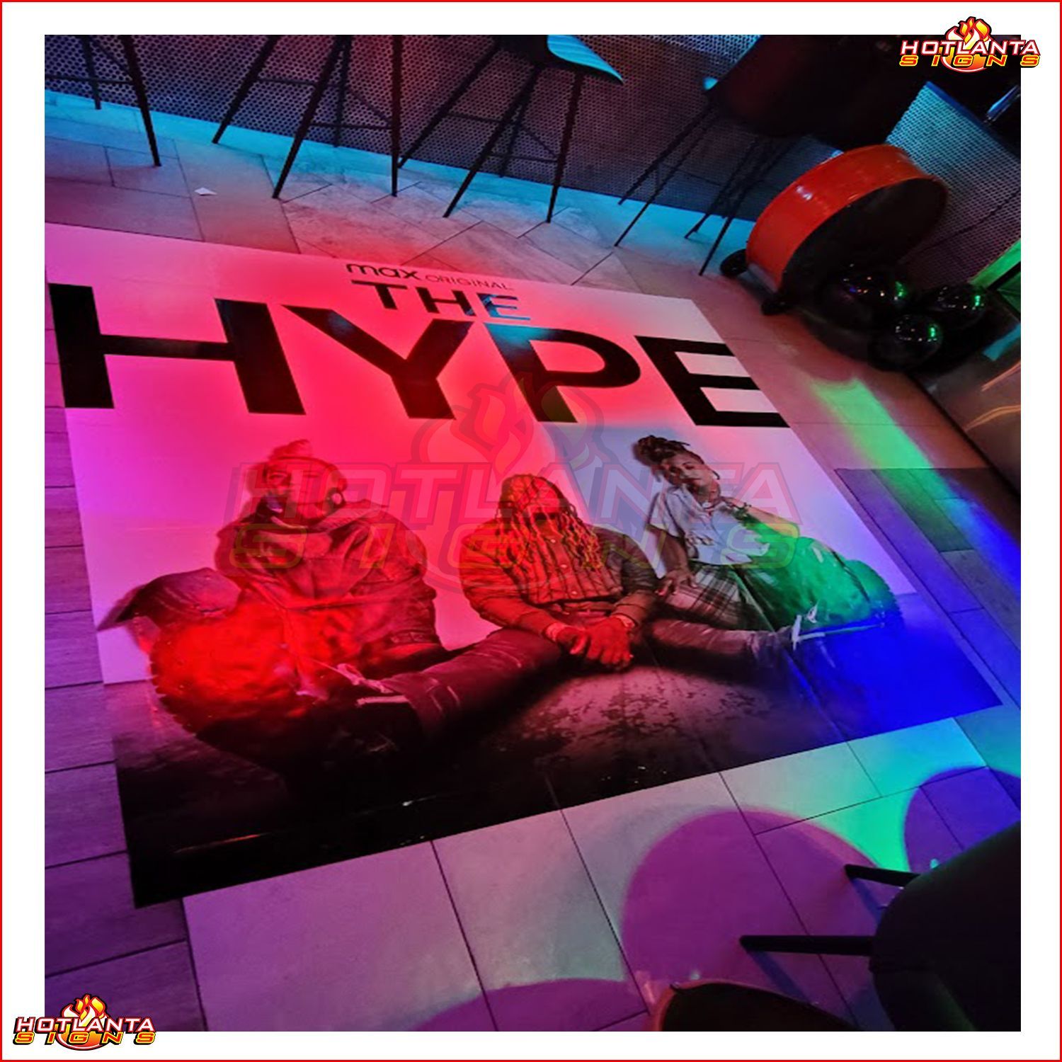 Floor Wraps Reusable!