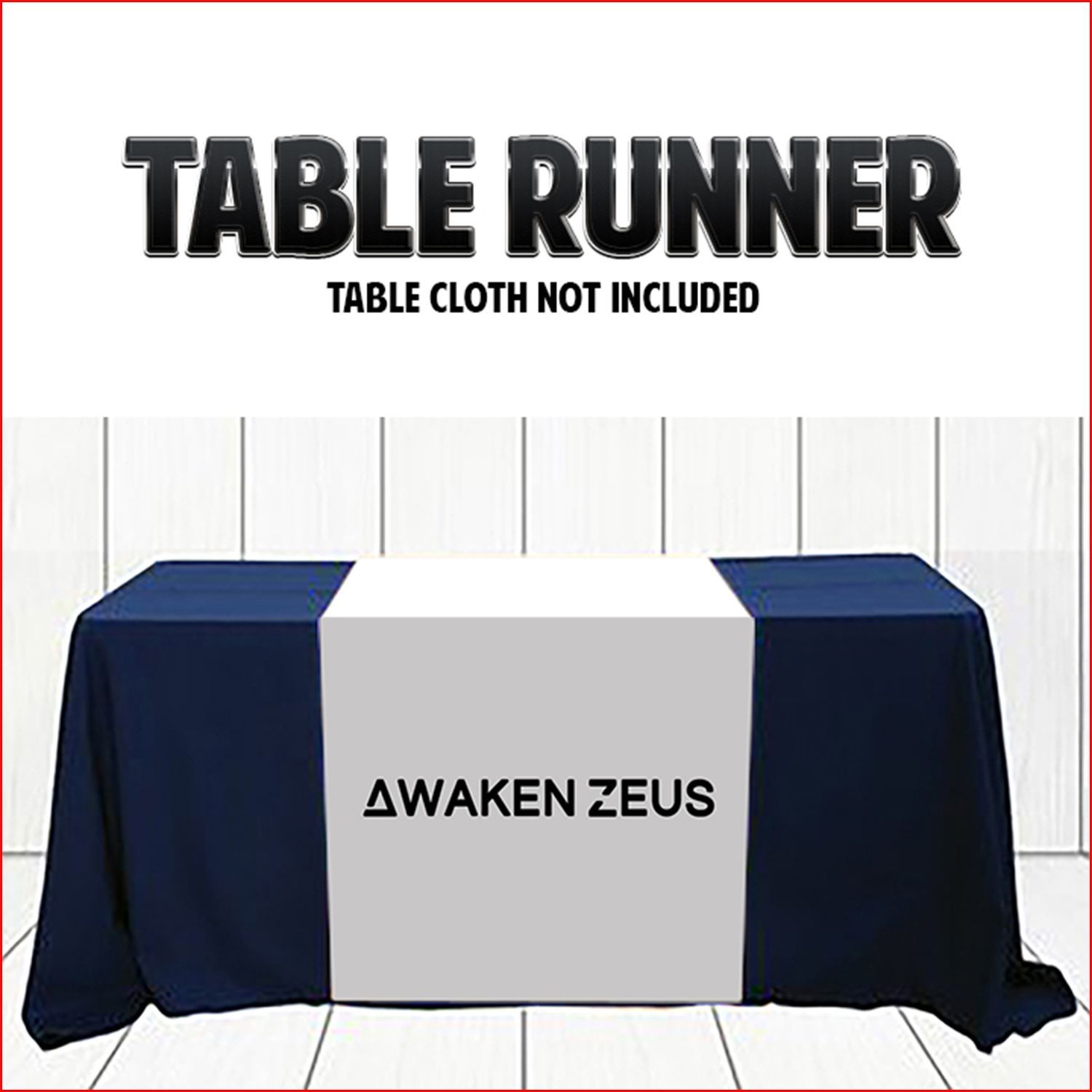 Table Runner (Table Cloth Not Included)