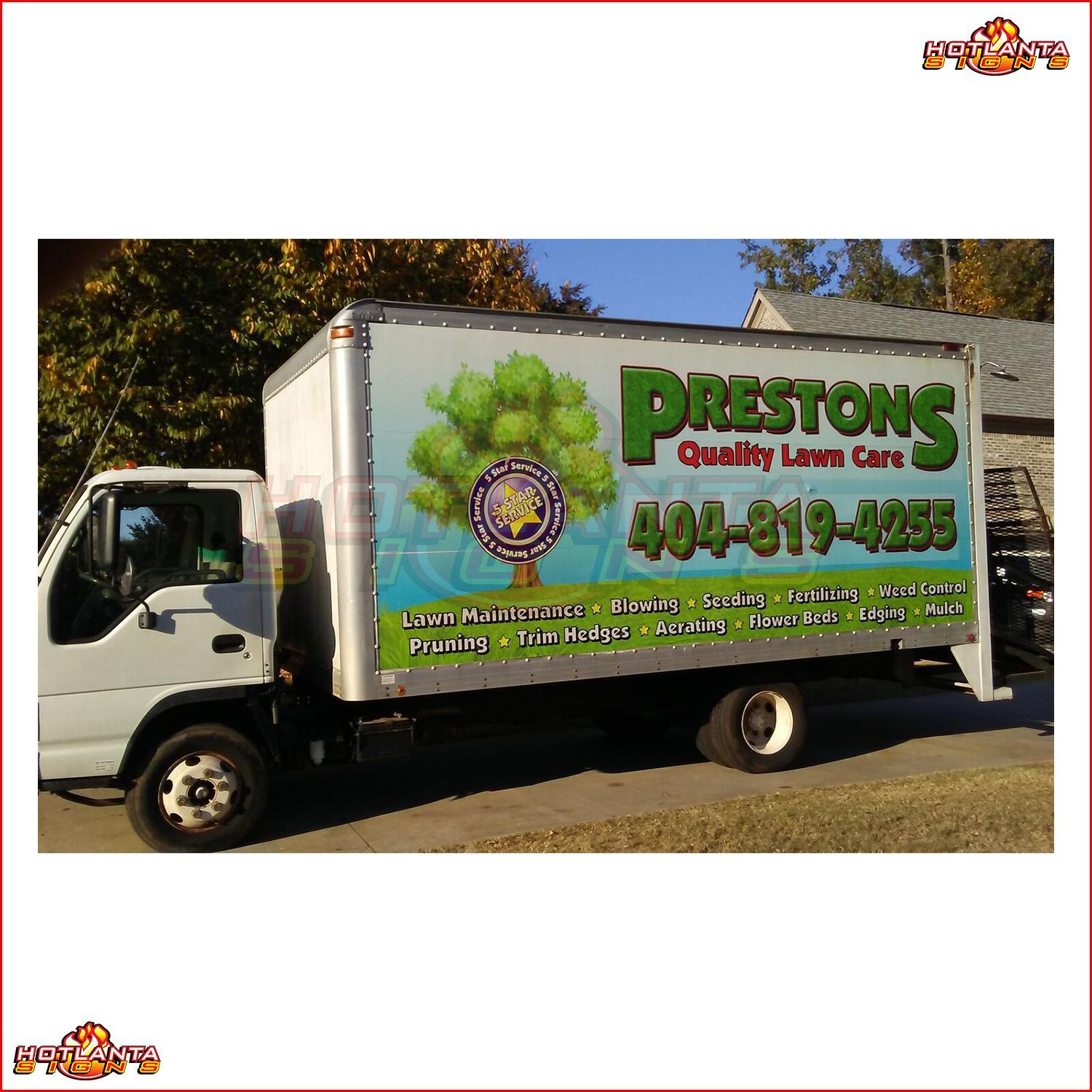 Box Truck and Trailer Wrap