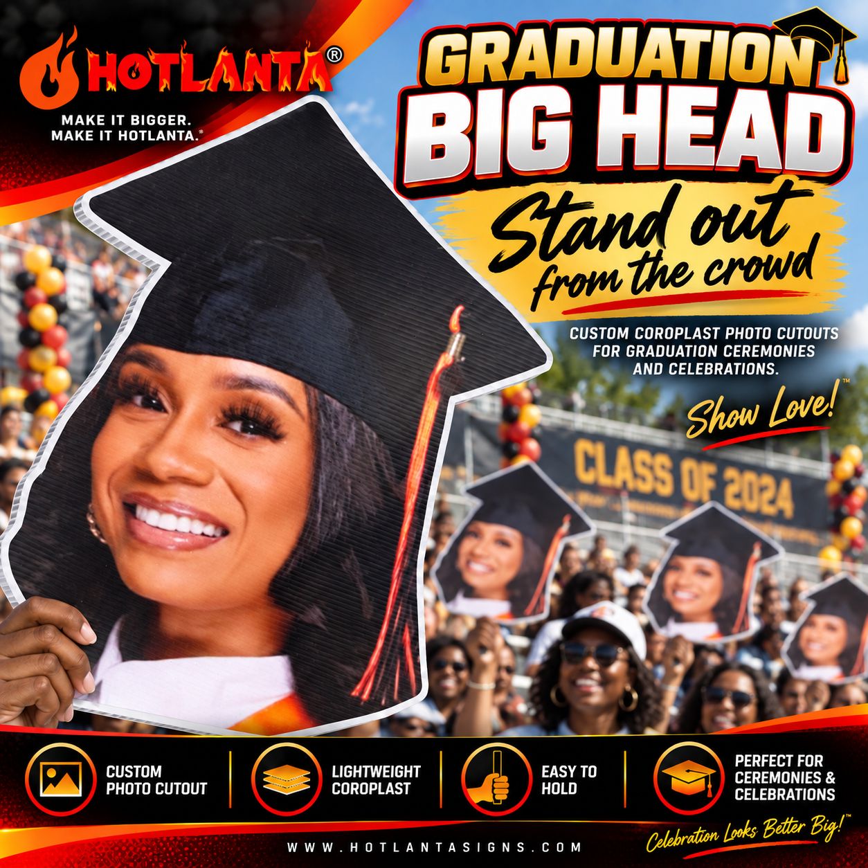 Graduation Big Heads