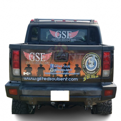 Perforated Vehicle Decals