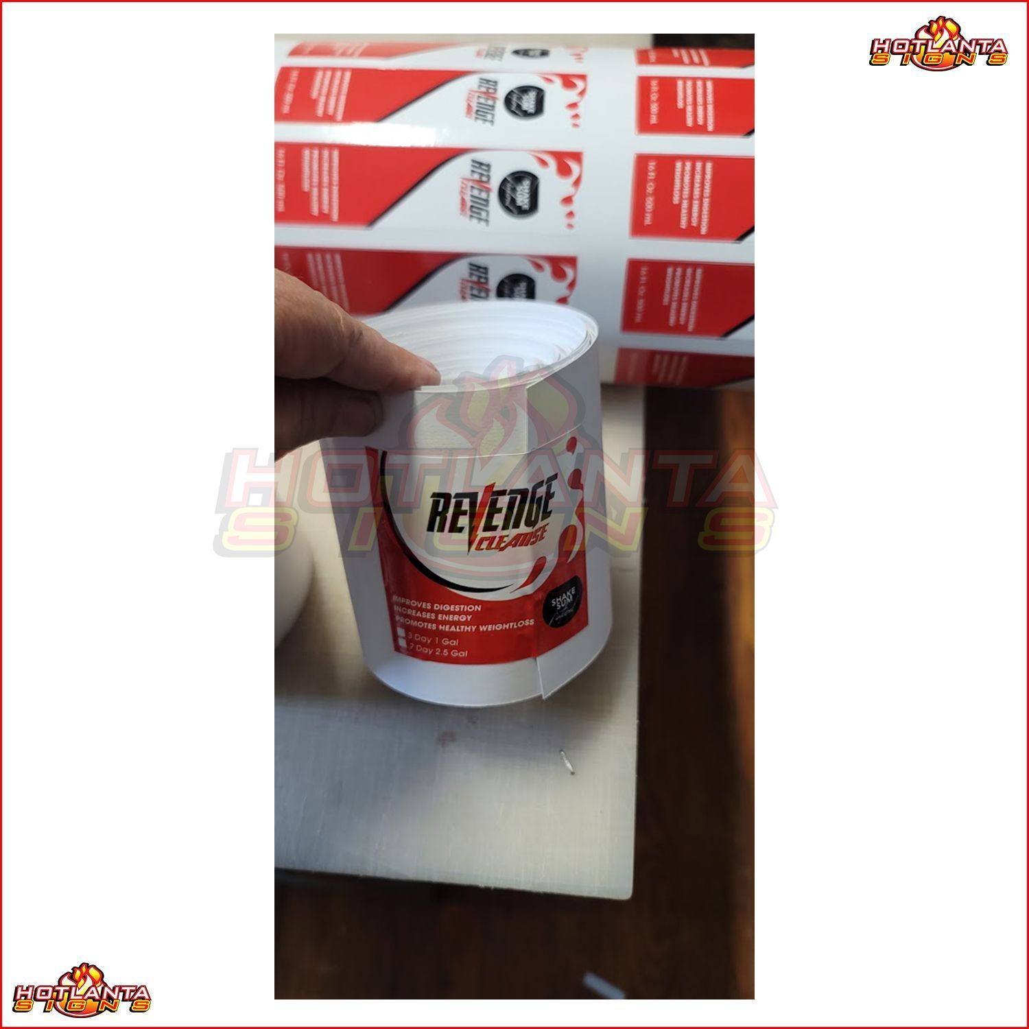 Water Bottle Labels and Stickers