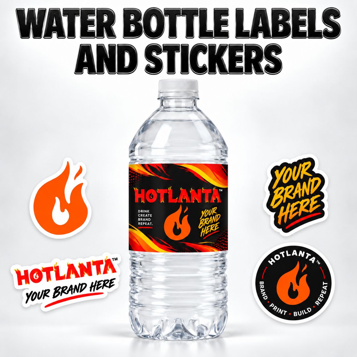 Water Bottle Labels/Stickers