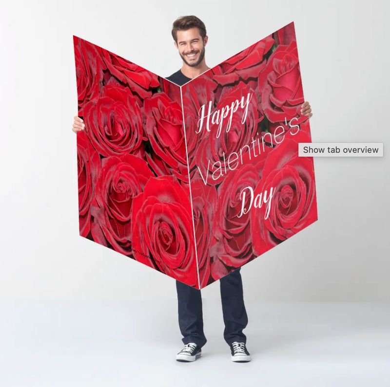 Valentines Giant Card