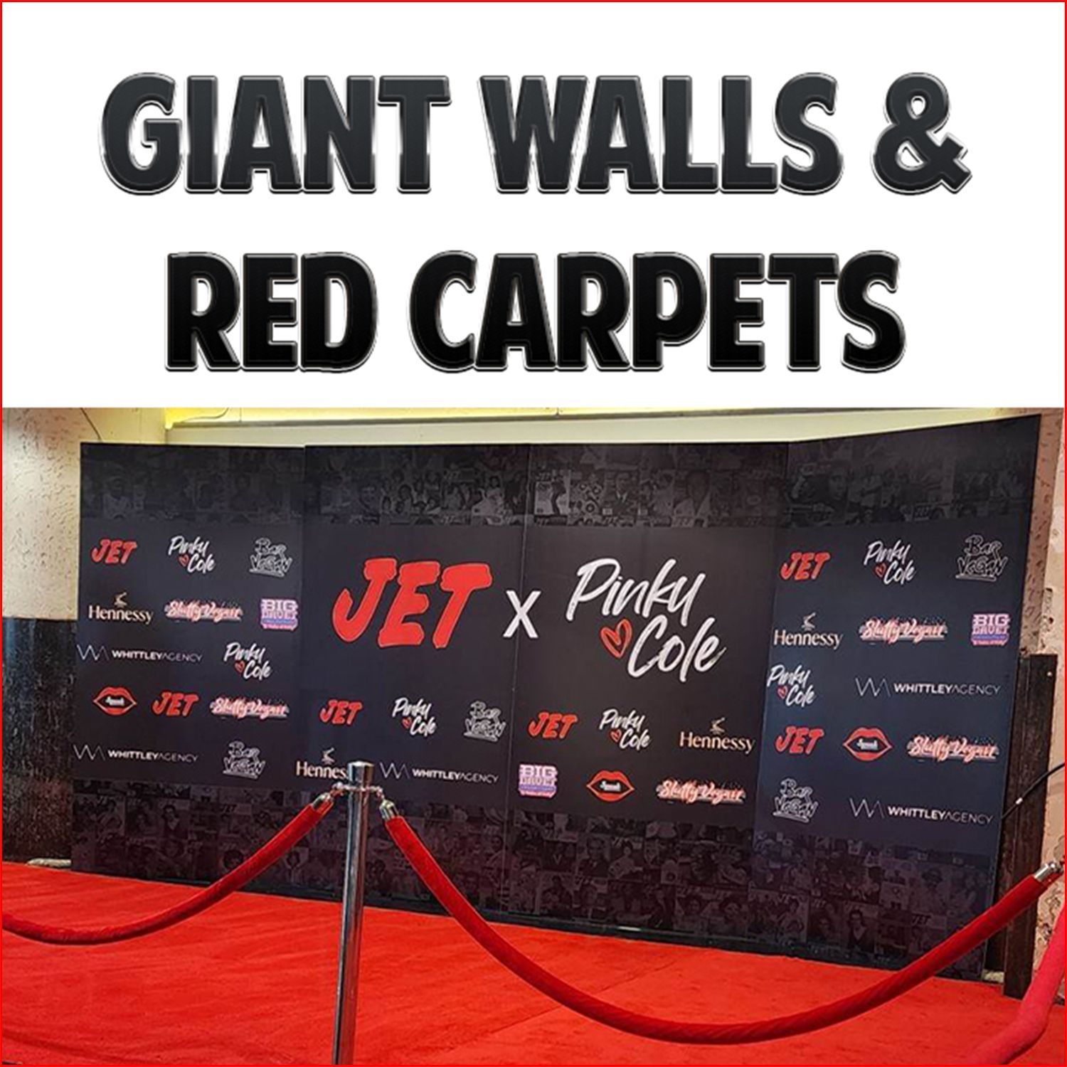 Giant Walls (3/16" Foam Core)