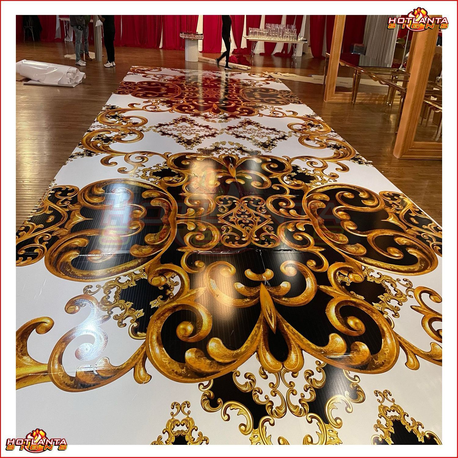 Floor Wrap Stickers