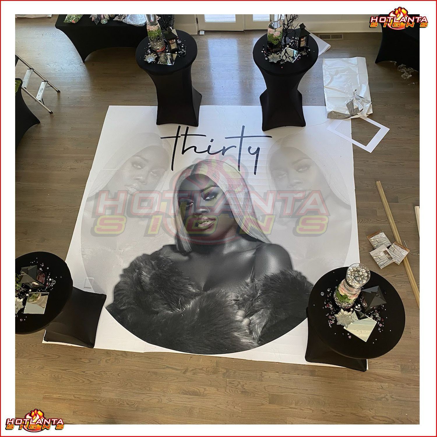 Floor Wrap Stickers