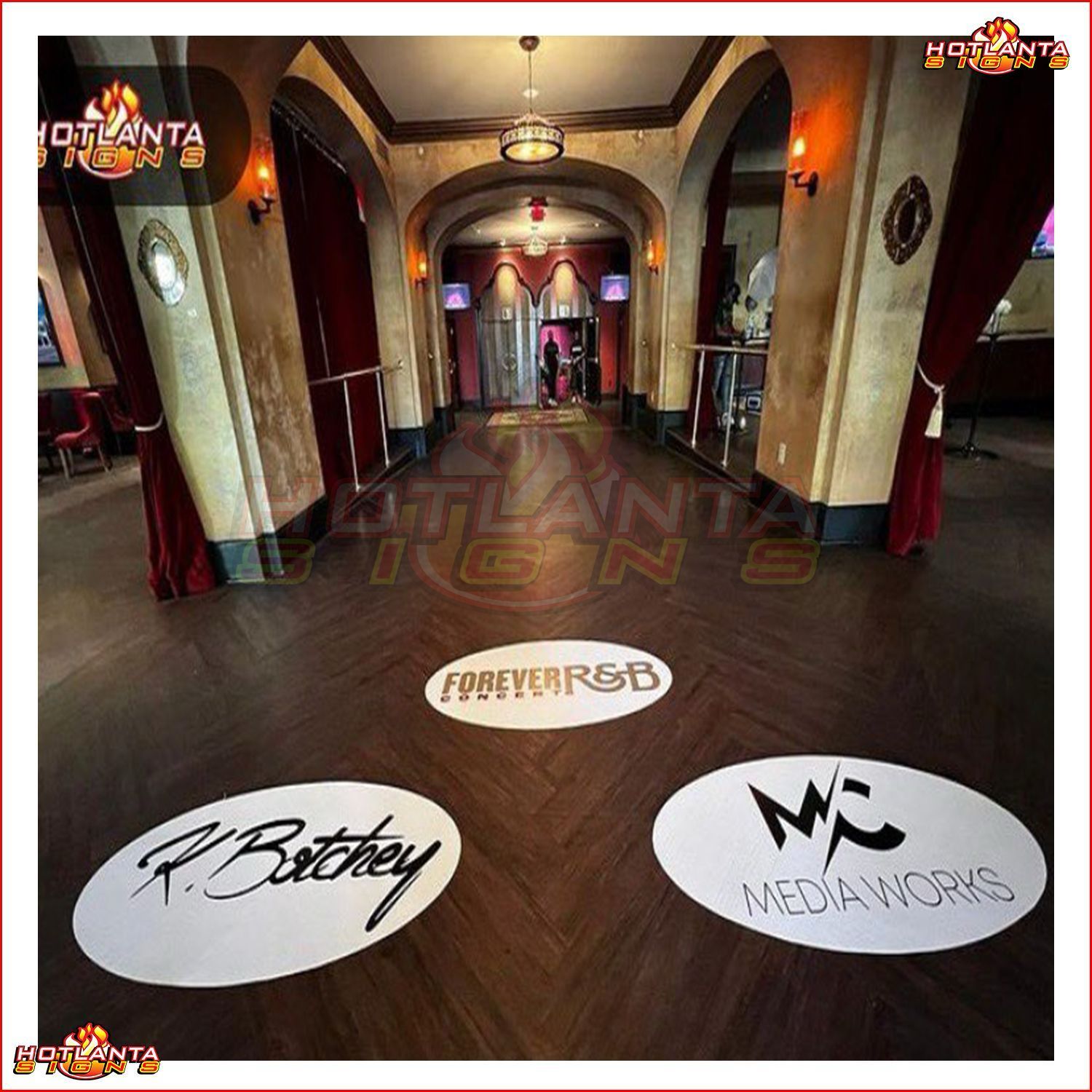 Floor Wrap Stickers