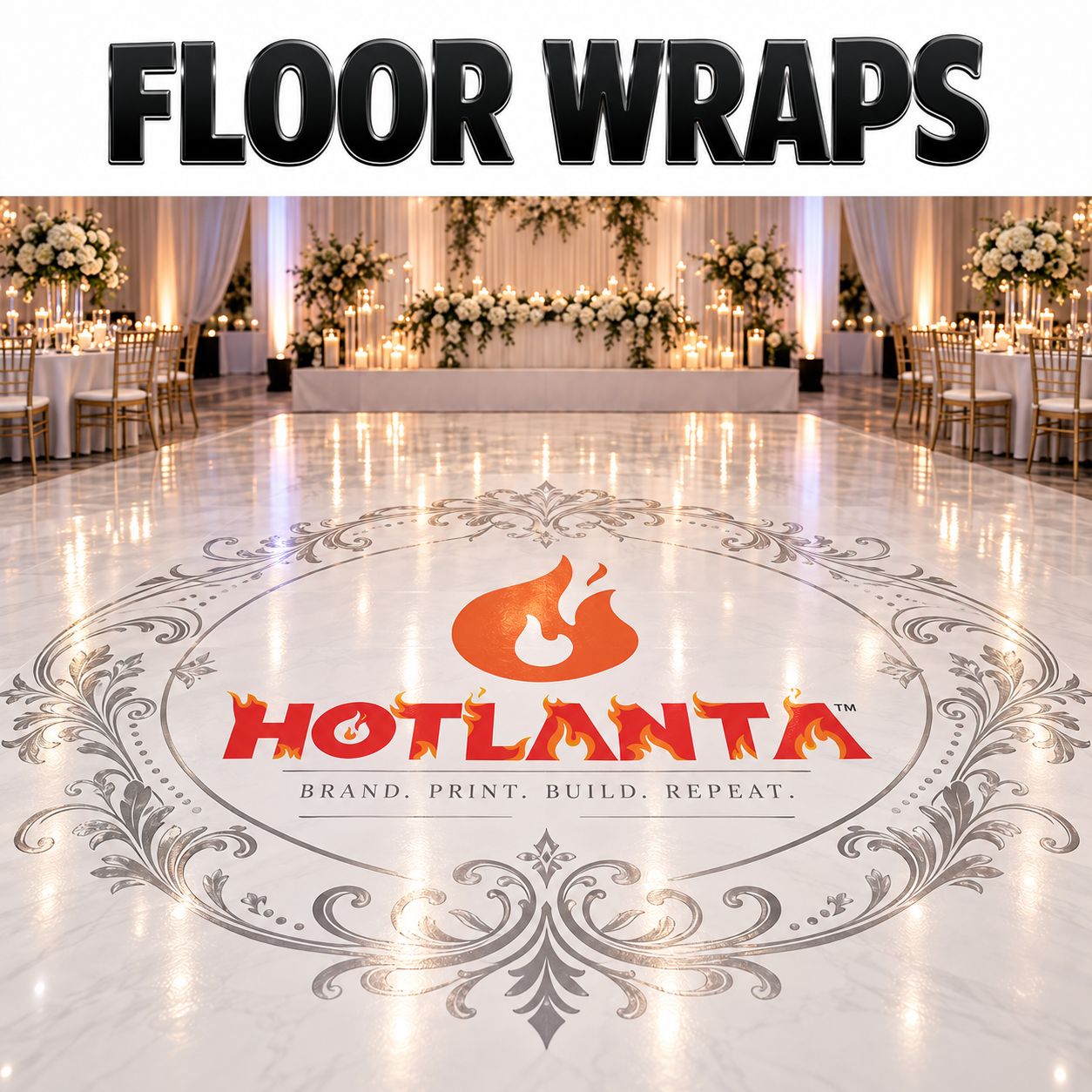 Floor Wrap Stickers