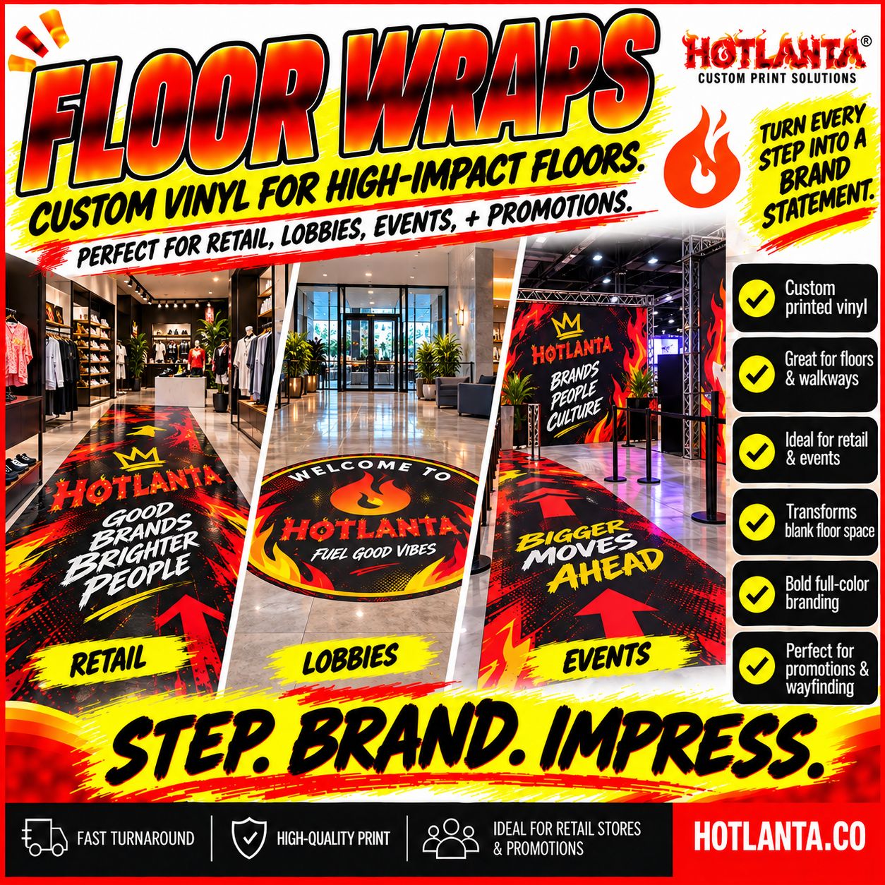 Floor Wraps