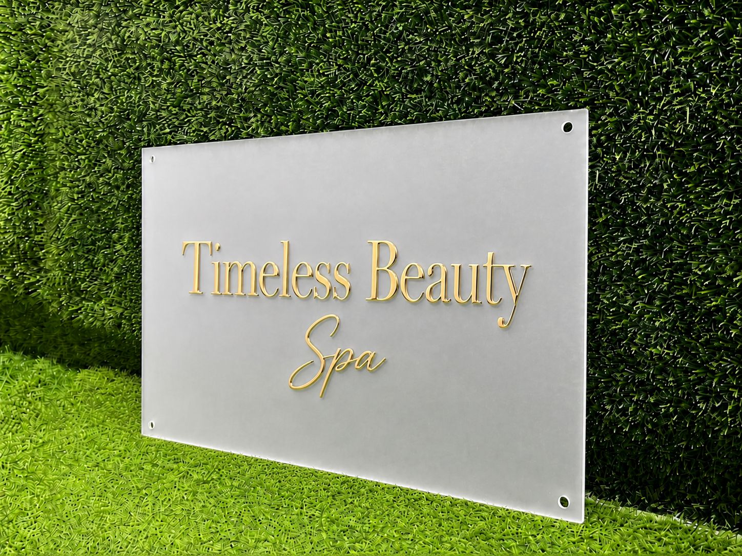 Corporate And Conference Acrylic Signage- CALL FOR PRICING