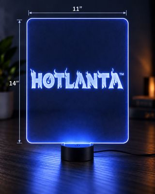 LED Acrylic Sign (11in x 14in)