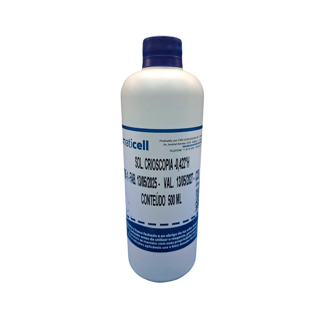 Solução de crioscopia 0,422 °H - 500ml