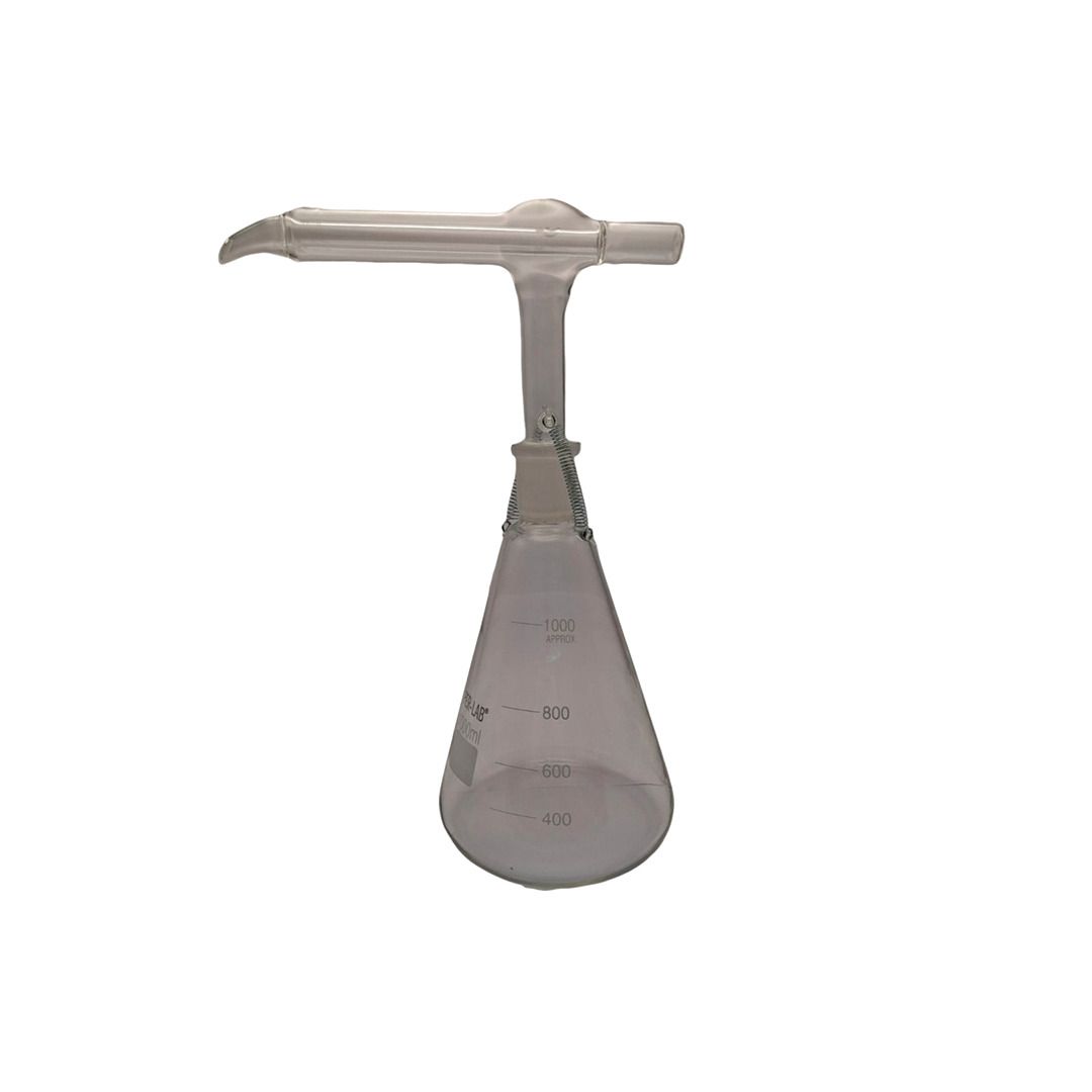 Bico de Papagaio 10ml com Frasco Erlenmeyer de 1000ml e Molas