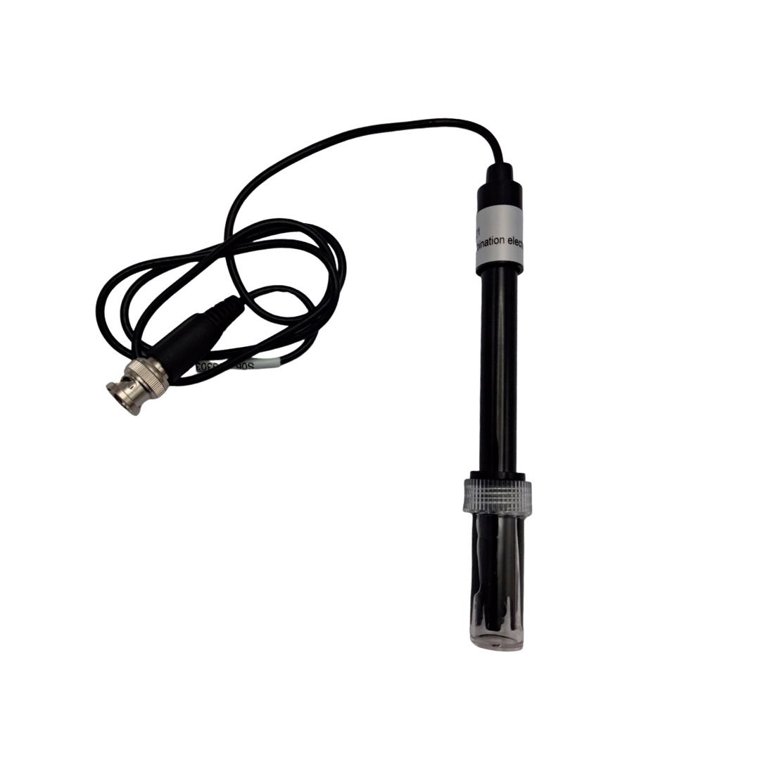 Eletrodo medidor de pH - Combinado Ag/AGCL - ABERTO, corpo epóxi s/ proteção