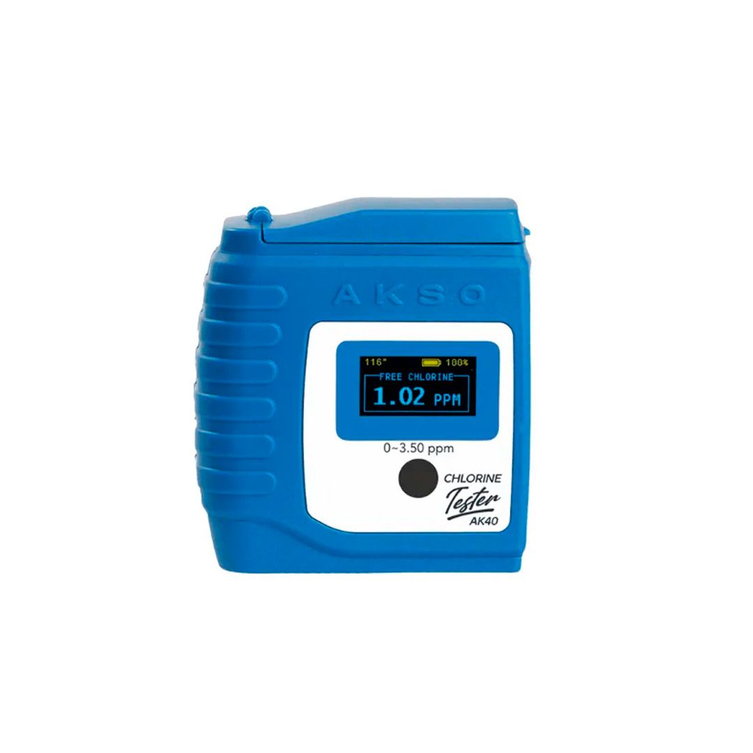 AK40 Cloro Tester Medidor Cloro Livre/Total Até 3.5PPM