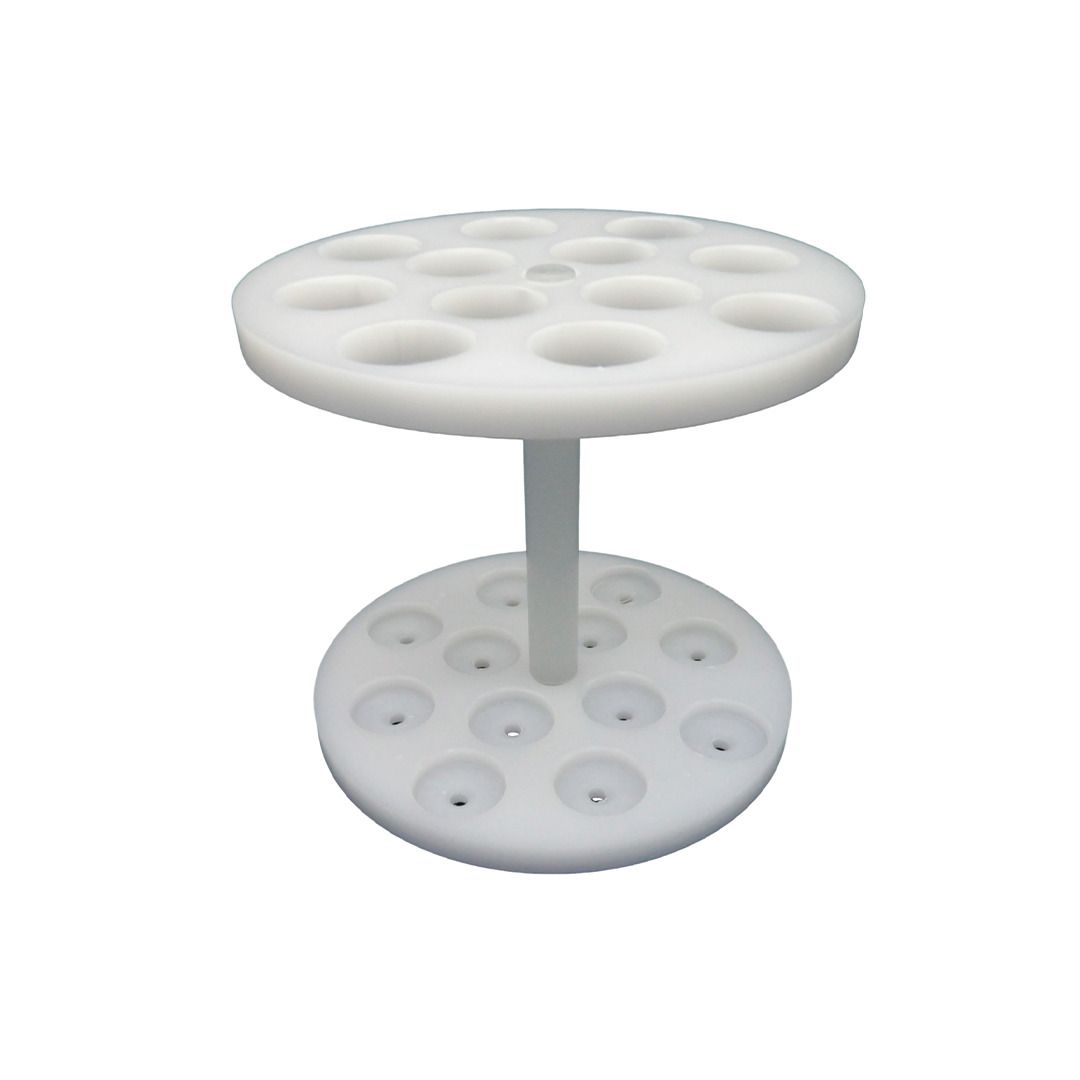 Suporte para 12 Densímetros - Nalgon PP - Circular